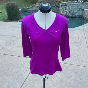 Women’s Nike dry, fit, athletic long sleeve